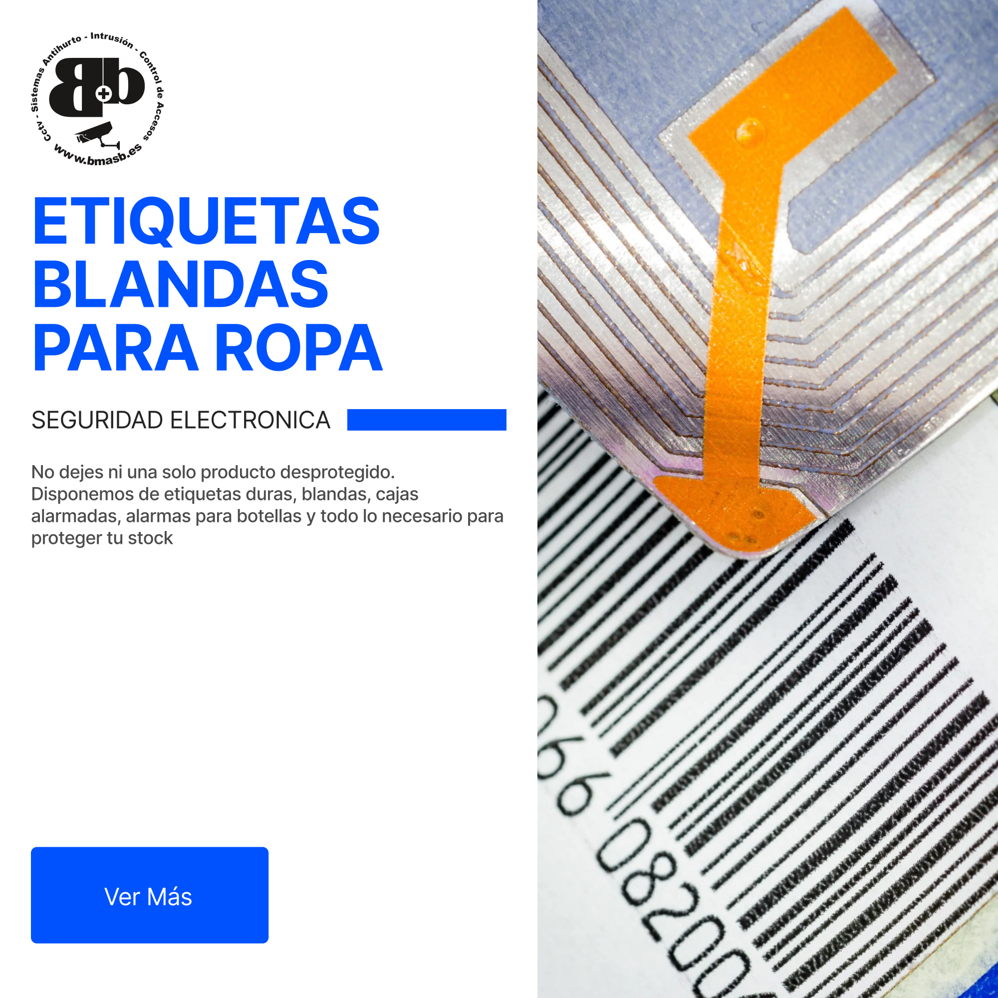 Etiquetas antihurto para ropa